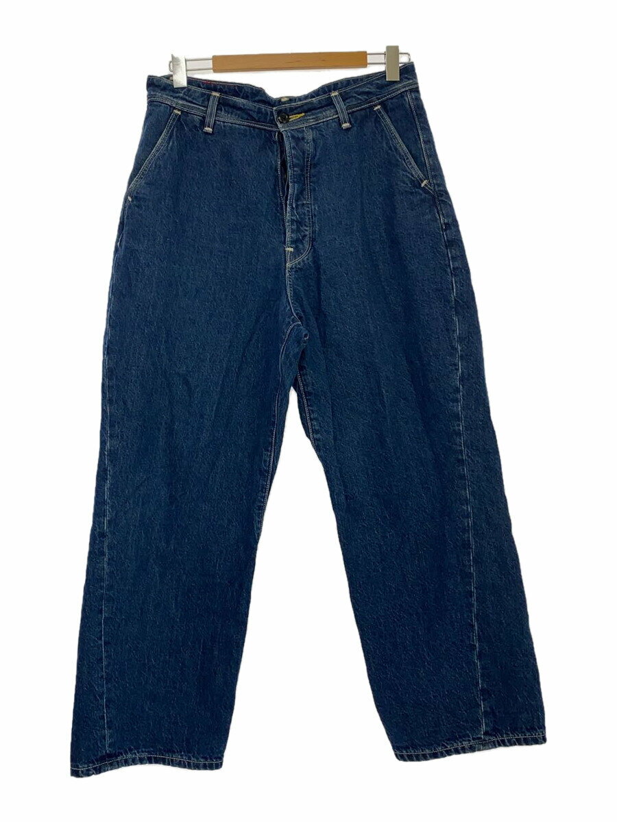 【中古】Levi’s REDTAB◆ストレートパンツ/33/コットン/IDG/無地【メンズウェア】
