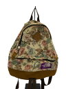 【中古】THE NORTH FACE PURPLE LABEL◆リュック/MIDIUM DAYPACK/リネン/BEG/花柄/NN7025N【バッグ】