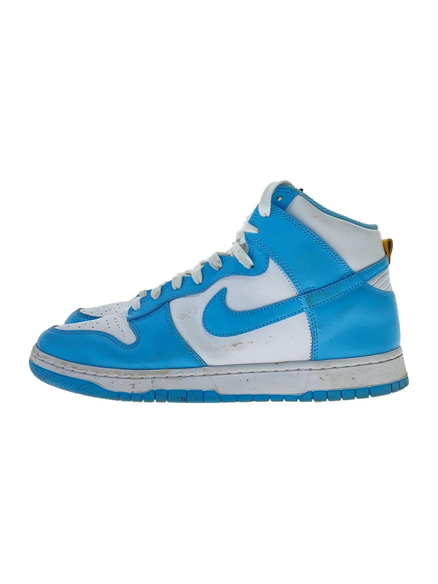 【中古】NIKE◆DUNK HI RETRO_ダンク ハイ レトロ/30cm/ブルー【シューズ】