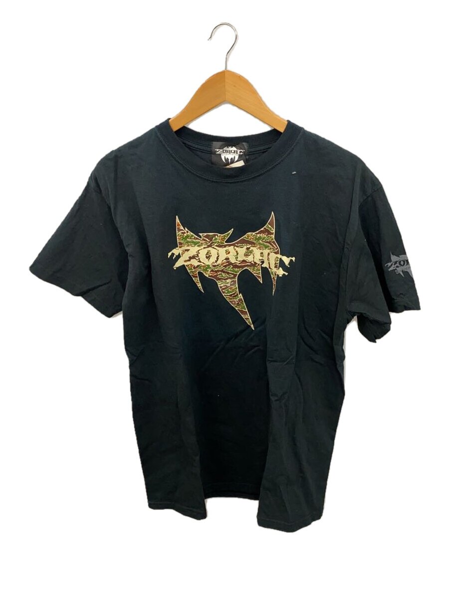 【中古】ZORLAC/Tシャツ/L/コットン/BLK【メンズウェア】