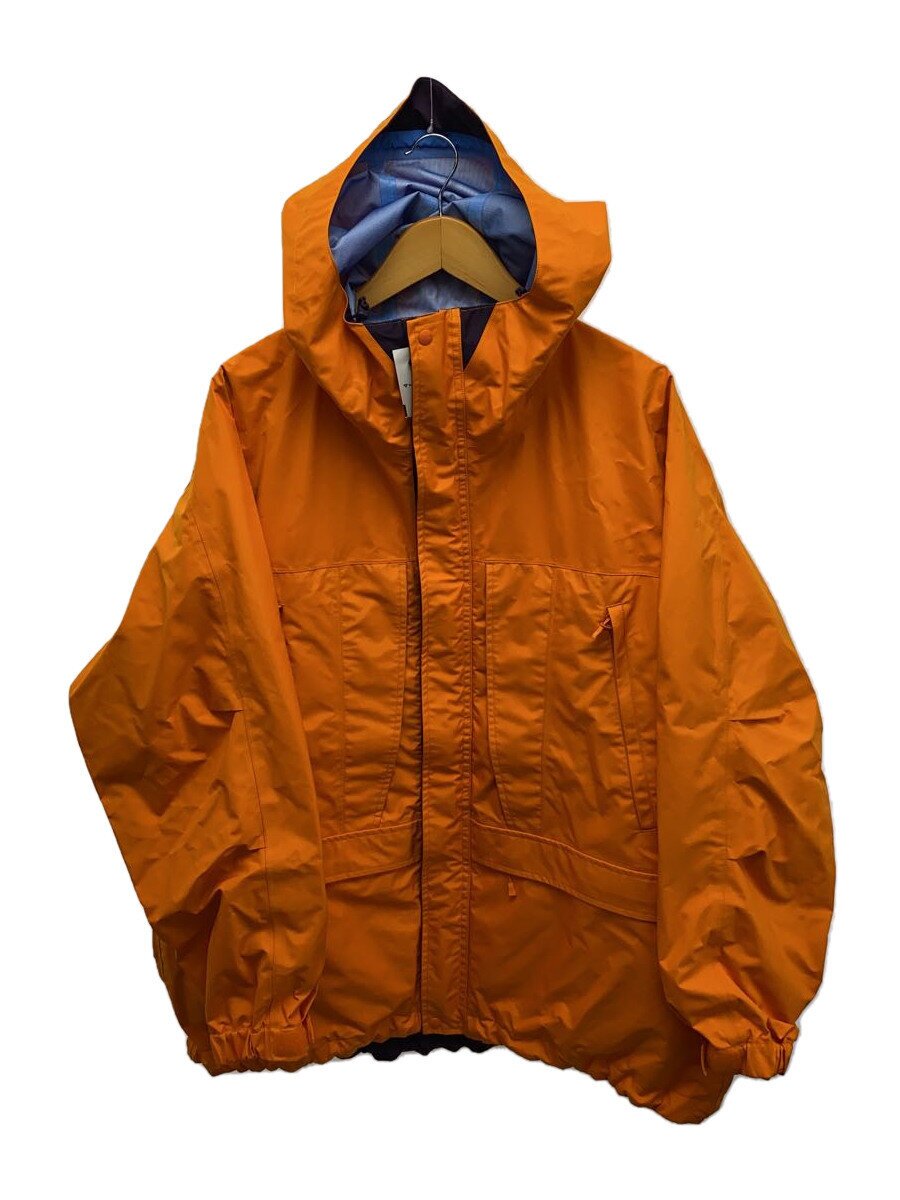 DAIWA PIER39◆23AW/TECH ALPINE SHELL PARKA/ジャケット/L/ナイロン/オレンジ/BJ-26023W