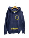 【中古】Champion◆パーカー/L/コットン/NVY/C8-U120/relume別注/ブロークンネックパーカー【メンズウェア】