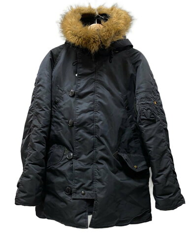 【中古】ALPHA INDUSTRIES◆ジャケット/M/ナイロン/BLK/026200【メンズウェア】 【中古】ALPHA INDUSTRIES◆ジャケット/M/ナイロン/BLK/026200【メンズウェア】