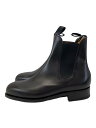 【中古】J.M.WESTON◆サイドゴアブーツ/UK8/BLK/レザー//【シューズ】