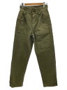 【中古】Nigel Cabourn◆ブリティッシュアーミーパンツ/28/コットン/カーキ/8036-00-50030/ナイジェルケーボン//【メンズウェア】