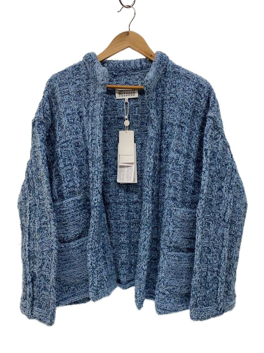 【中古】Maison Margiela◆22AW/カーディガン(厚手)/XS/コットン/BLU/S50GP0296 S18150【メンズウェア】