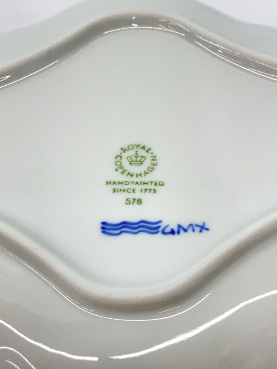 【中古】ROYAL COPENHAGEN◆プレート/WHT/578【キッチン用品】 2