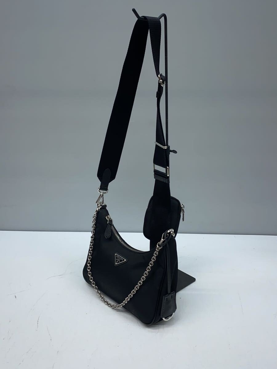 【中古】PRADA◆リエディション/2005/ショルダーバッグ/ポリエステル/BLK【バッグ】 jumblestore-38209273 2nd STREET 楽天市場店 サンプル画像2