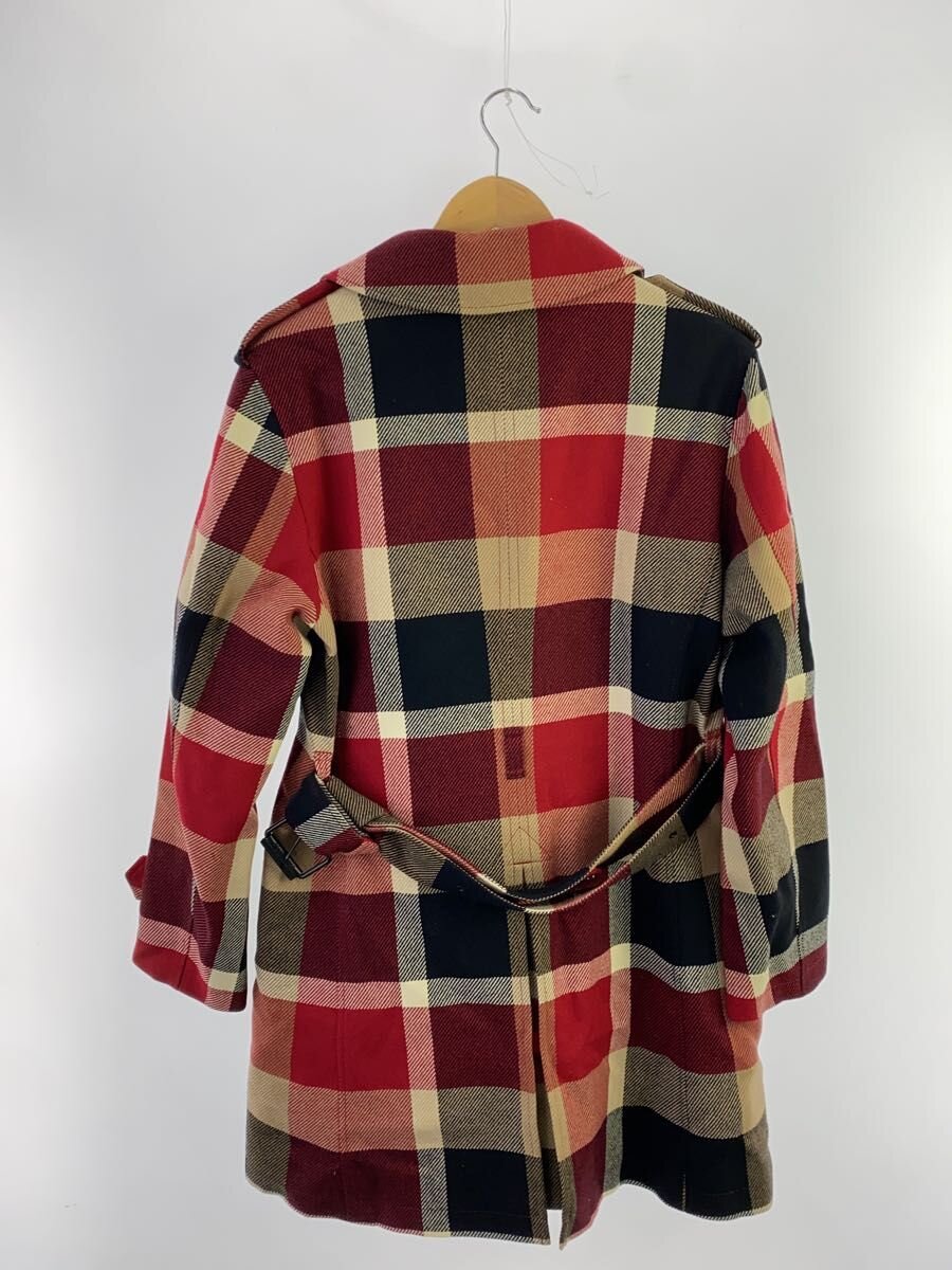 2nd STREET 楽天市場店の【中古】BLACK LABEL CRESTBRIDGE◆トレンチコート/M/ウール/RED/51B30-209-44【レディースウェア】｜アングル2
