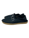 【中古】VALENTINO◆エスパドリーユ/シューズ/42/BLK/キャンバス【シューズ】