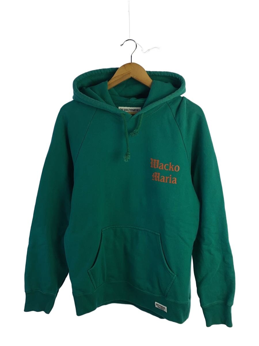 【中古】WACKO MARIA◆パーカー/S/コットン/GRN//【メンズウェア】
