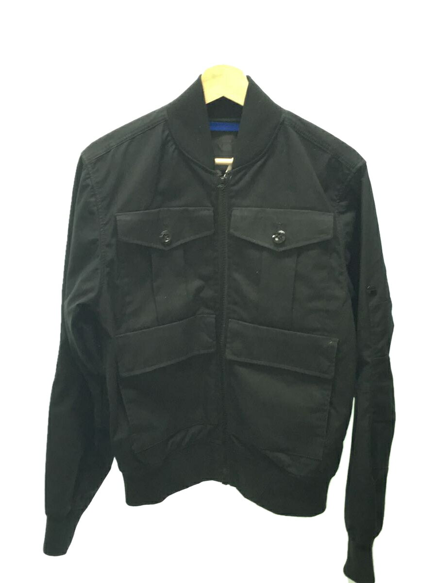 【中古】G-STAR RAW◆RACKAM ARMY BOMBER/ジャケット/XS/コットン/ブラック/D08997-9288-6484【メンズウェア】