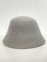 【中古】SNIDEL◆ハット/--/GRY/無地/レディース【服飾雑貨他】