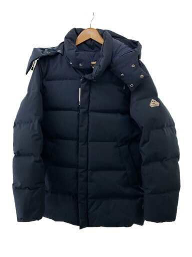 【中古】Pyrenex◆ダウンジャケット/L/ナイロン/NVY/無地/HMM018【メンズウェア】 【中古】Pyrenex◆ダウンジャケット/L/ナイロン/NVY/無地/HMM018【メンズウェア】