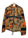 【中古】MONCLER◆ジップパーカー/2/ナイロン/ORN/F10911B70400【メンズウェア】