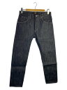 【中古】Lee◆ボトム/31/デニム/BLK/無地/--【メンズウェア】