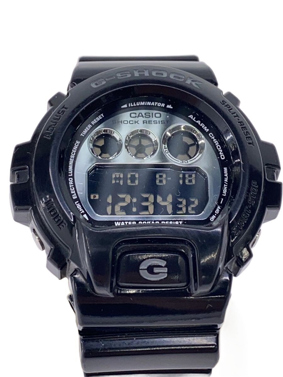 【中古】CASIO◆クォーツ腕時計・G-SHOCK/デジタル/BLK【服飾雑貨他】