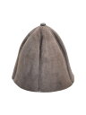 【中古】Hender Scheme◆バケットハット/FREE/スウェード/GRY/無地/レディース【服飾雑貨他】
