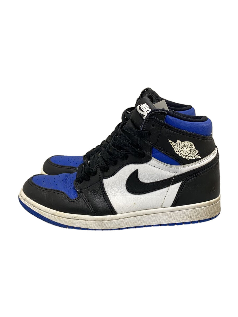 【中古】NIKE◆AIR JORDAN 1 RETRO HIGH OG/26cm/BLU【シューズ】