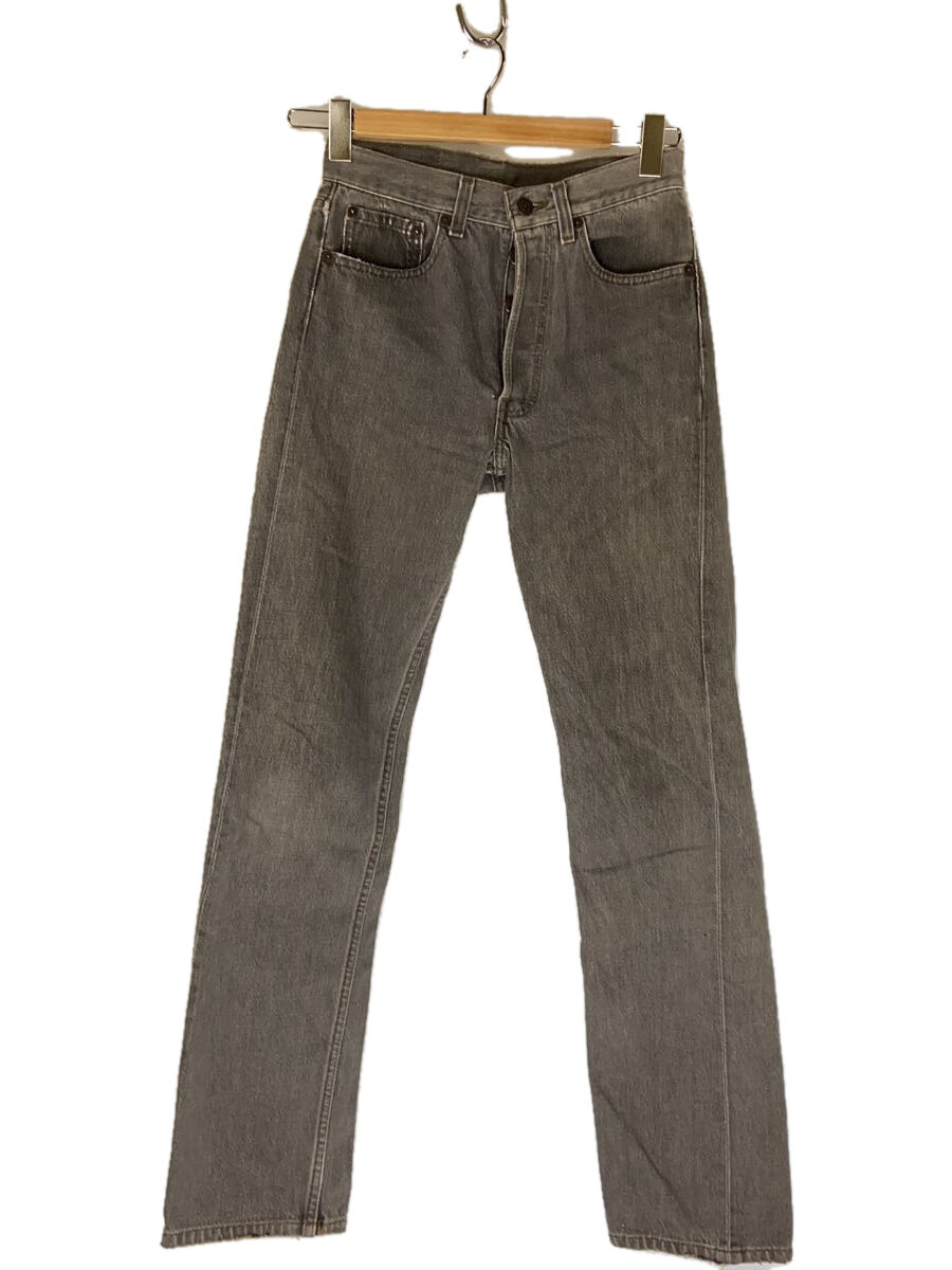 【中古】Levi’s◆501/552/ボトム/28/デニム/グレー/501-0658【メンズウェア】