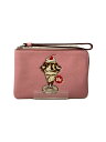 【中古】COACH◆ポーチ/レザー/PNK/無地/cu254//【バッグ】