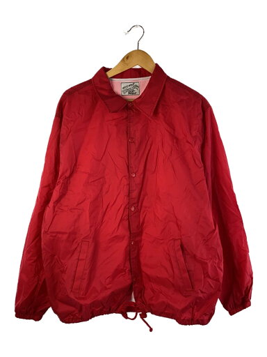 【中古】WACKO MARIA◆ナイロンジャケット/XL/ナイロン/RED【メンズウェア】 【中古】WACKO MARIA◆ナイロンジャケット/XL/ナイロン/RED【メンズウェア】