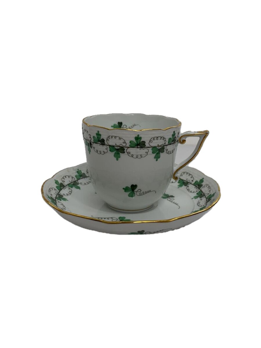 【中古】Herend◆カップ&ソーサー/WHT/パセリ//【キッチン用品】