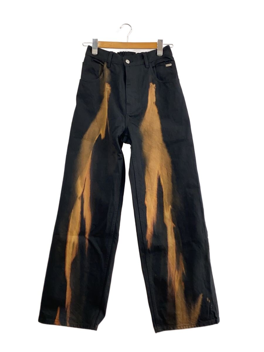 【中古】MIKAGE SHIN◆Hand Effected Wrapping Denim/1/デニム/BLK/SP0R-0701【メンズウェア】