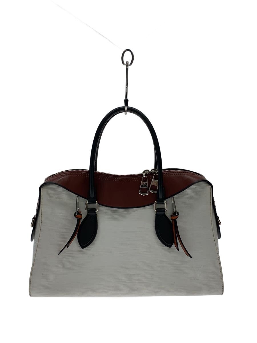 【中古】LOUIS VUITTON◆ショルダーバッグ/PVC/WHT【バッグ】