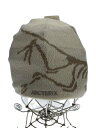 【中古】ARC’TERYX◆ニットキャップ/--/ウール/WHT/無地/メンズ【服飾雑貨他】