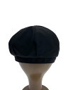 【中古】CRIMIE◆LOGO PLAQUE WOOL BLEND BERET/ベレー帽/M/ウール/メンズ【服飾雑貨他】