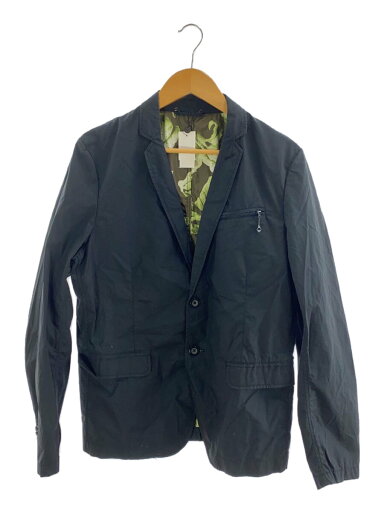 【中古】DIESEL◆ジャケット/M/コットン/BLK【メンズウェア】 【中古】DIESEL◆ジャケット/M/コットン/BLK【メンズウェア】