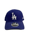 【中古】NEW ERA◆キャップ/--/コットン/ブルー/メンズ【服飾雑貨他】(4)