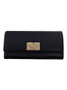 【中古】FURLA◆CONTINENTAL WALLET/長財布/PCV0ACO/ターンロック式/ブラック【服飾雑貨他】(4)