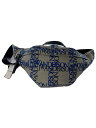 【中古】JW ANDERSON(J.W.ANDERSON)◆BUM BAG/ジャカード織り/ウエストバッグ/--/GRY【バッグ】