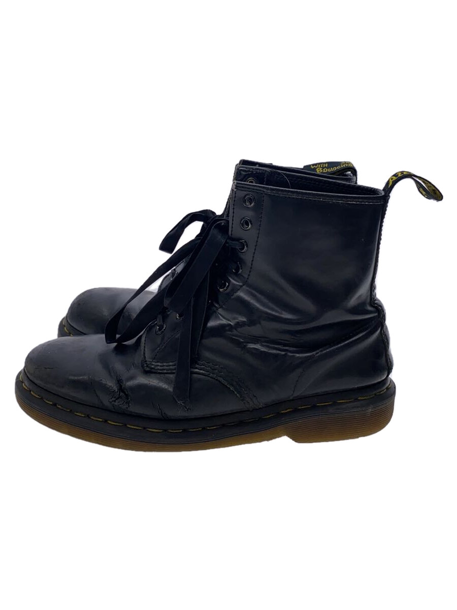 【中古】Dr.Martens◆8ホール/ブーツ/--/BLK/レザー【シューズ】