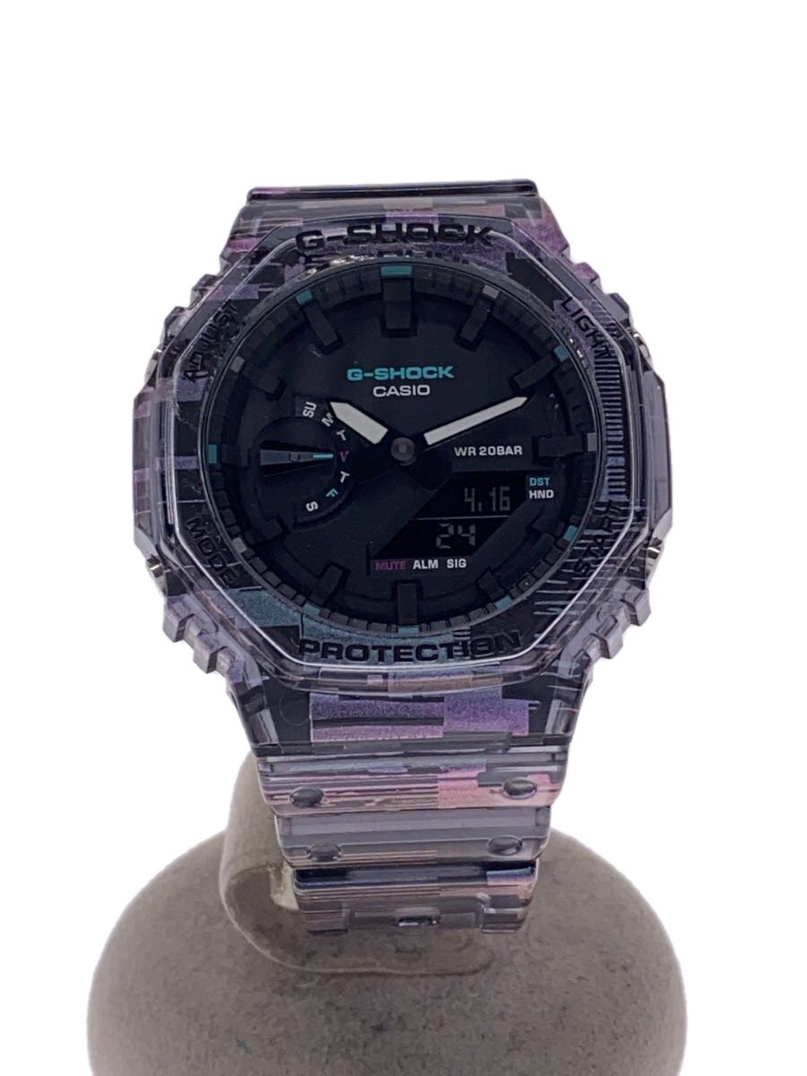 【中古】CASIO◆クォーツ腕時計_G-SHOCK/デジアナ【服飾雑貨他】