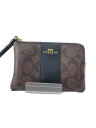 【中古】COACH◆ポーチ/レザー【バッグ】
