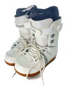 【中古】DEELUXE◆スノーボードブーツ/26cm/WHT【スポーツ】