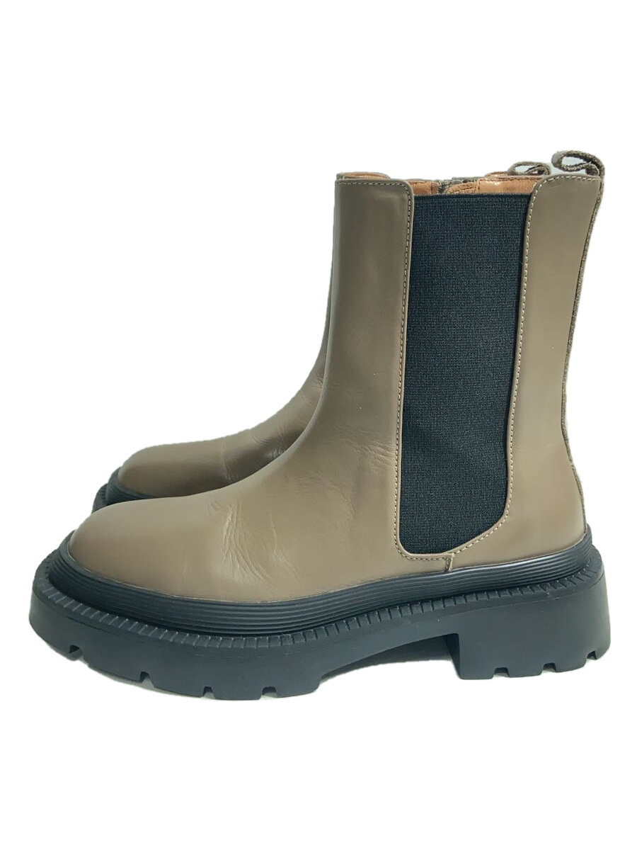 【中古】atelier brugge◆サイドゴアブーツ/M/BRW【シューズ】
