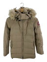 【中古】CANADA GOOSE◆ダウンジャケット/S/ポリエステル/ベージュ/無地/2301JL/ ...