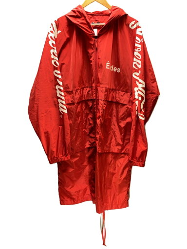 【中古】Etudes◆フーデットコート/52/ポリエステル/RED/レッド//【メンズウェア】 【中古】Etudes◆フーデットコート/52/ポリエステル/RED/レッド//【メンズウェア】