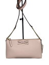 【中古】kate spade new york◆ショルダーバッグ/レザー/PNK【バッグ】