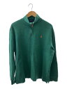 【中古】POLO RALPH LAUREN◆ニット・セーター(厚手)/XL/コットン/GRN【メンズウェア】(4)