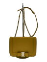 【中古】Salvatore Ferragamo◆ショルダーバッグ/--/YLW/無地/AU-21G877【バッグ】(4)