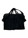 【中古】PORTER◆ブリーフケース/ナイロン/BLK/無地/622-79308【バッグ】