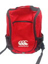【中古】canterbury◆リュック/--/RED【バッグ】