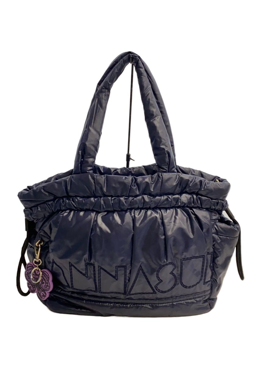 【中古】ANNA SUI◆トートバッグ/ナイ