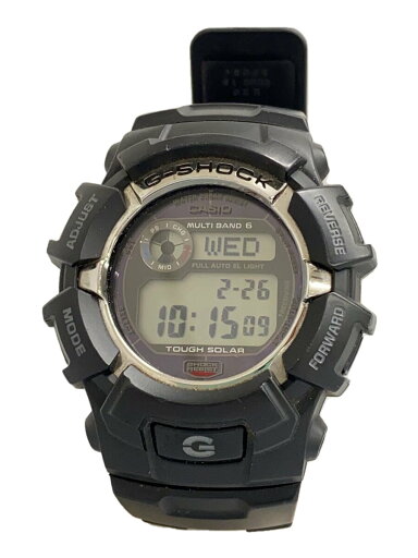 【中古】CASIO◆ソーラー腕時計・G-SHOCK/デジタル/BLK【服飾雑貨他】 【中古】CASIO◆ソーラー腕時計・G-SHOCK/デジタル/BLK【服飾雑貨他】
