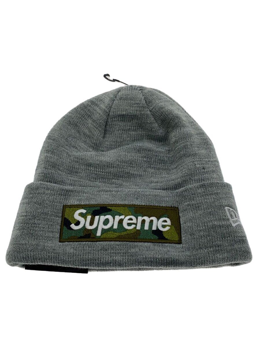šSupreme23FW/Box Logo Beanie/Camo/FREE//GRY/̵/󥺡¾